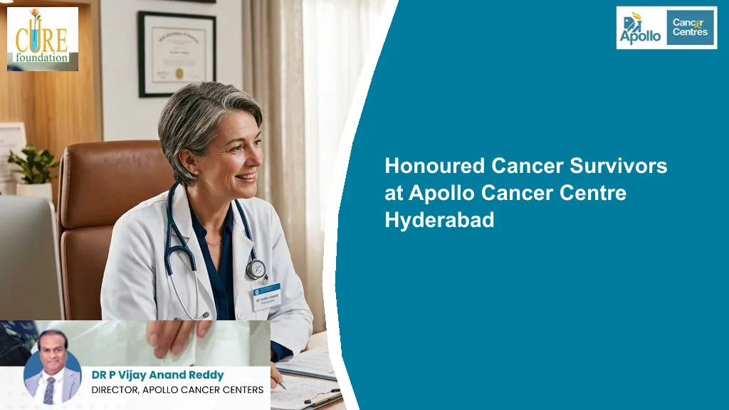 Honoured Cancer Survivors at Apollo Cancer Centre Hyderabad