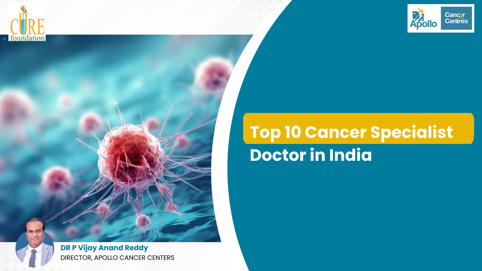 Top 10 Cancer Specialist Doctors in India